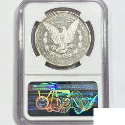 1891-CC Morgan Silver Dollar NGC MS62 DPL