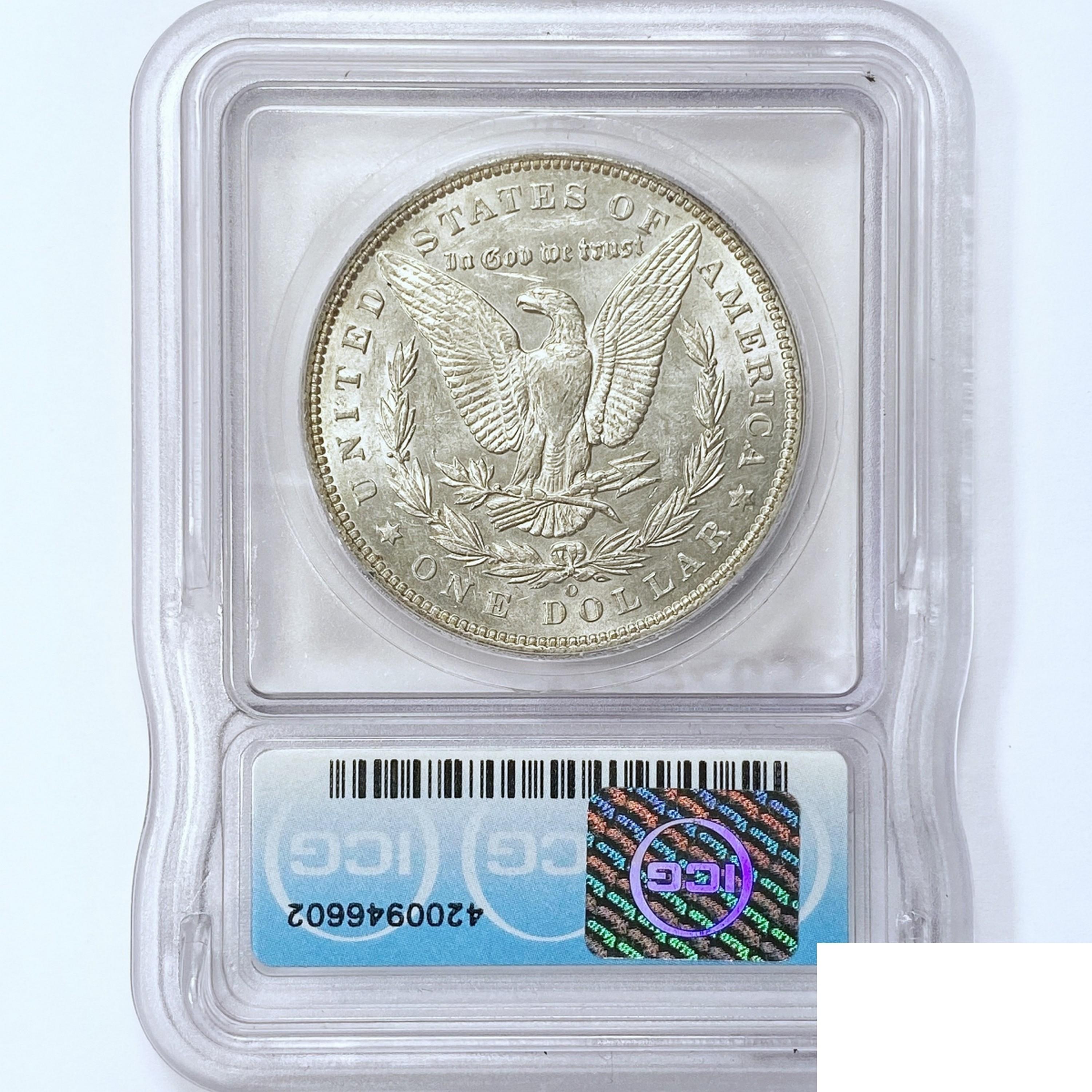 1894-O Morgan Silver Dollar ICG AU55