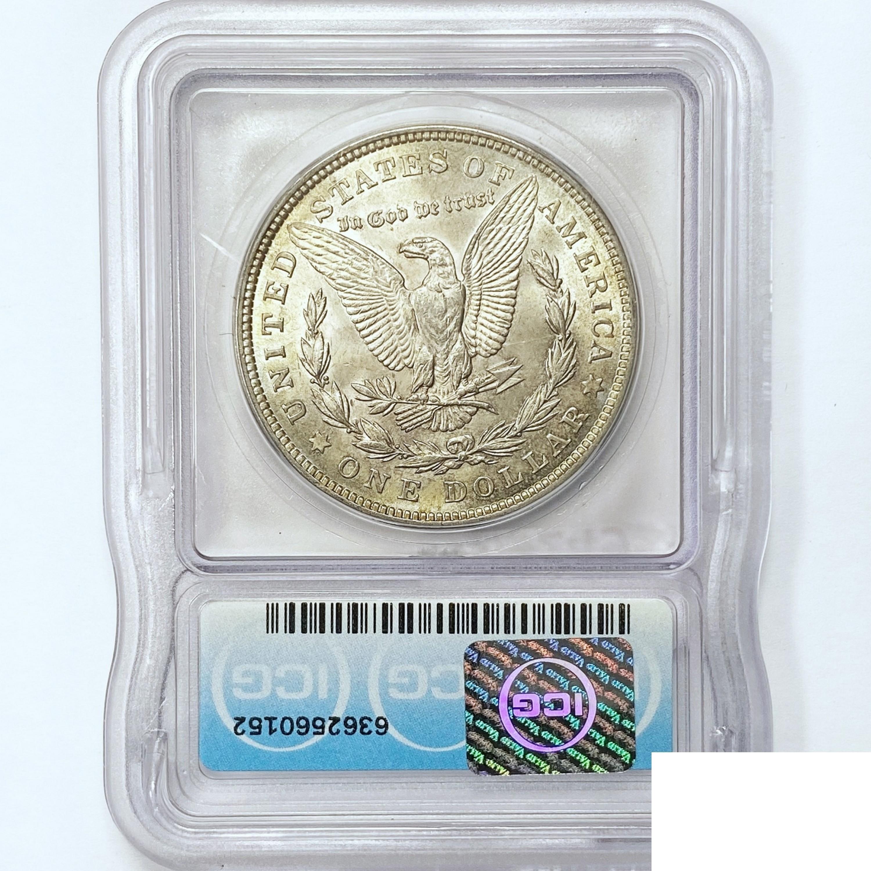 1921 Morgan Silver Dollar ICG MS65