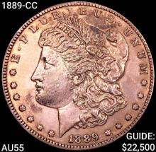 1889-CC Morgan Silver Dollar