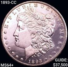 1893-CC Morgan Silver Dollar