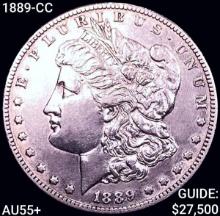 1889-CC Morgan Silver Dollar