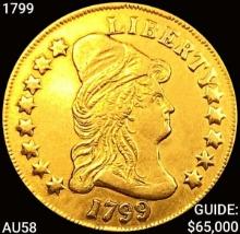 1799 $10 Gold Eagle CHOICE AU