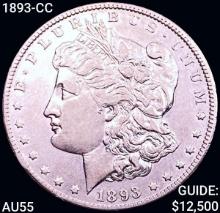 1893-CC Morgan Silver Dollar