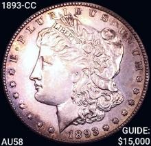 1893-CC Morgan Silver Dollar