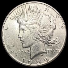 1925-S Silver Peace Dollar CLOSELY UNCIRCULATED