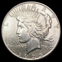 1925-S Silver Peace Dollar CLOSELY UNCIRCULATED