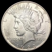 1928-D Silver Peace Dollar UNCIRCULATED