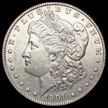 1901-S Morgan Silver Dollar CHOICE AU