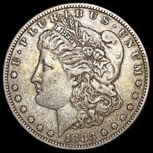 1883-S Morgan Silver Dollar NEARLY UNCIRCULATED