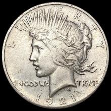 1921 Silver Peace Dollar LIGHTLY CIRCULATED