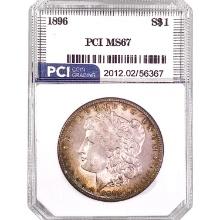 1896 Morgan Silver Dollar PCI MS67