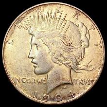 1934-D Silver Peace Dollar CLOSELY UNCIRCULATED