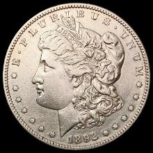 1892-S Morgan Silver Dollar CLOSELY UNCIRCULATED