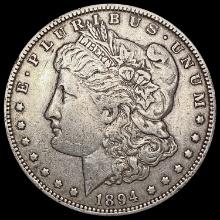 1894-O Morgan Silver Dollar NEARLY UNCIRCULATED