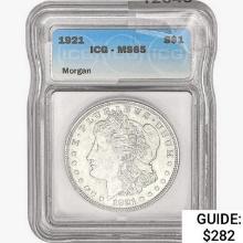 1921 Morgan Silver Dollar ICG MS65