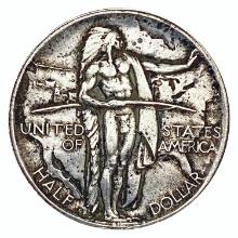 1926-S Oregon Trail Half Dollar CLOSELY UNCIRCULAT