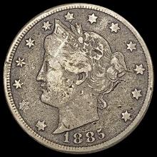 1885 Liberty Victory Nickel NICELY CIRCULATED