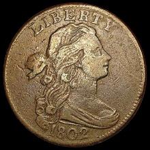 1802 Draped Bust Large Cent LIGHTLY CIRCULATED