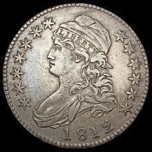 1812 Capped Bust Half Dollar CLOSELY UNCIRCULATED