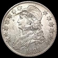 1831 Capped Bust Half Dollar CLOSELY UNCIRCULATED