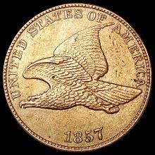 1857 Flying Eagle Cent UNCIRCULATED