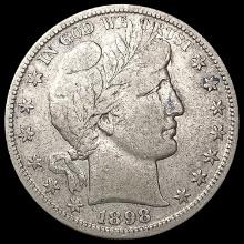 1898-S Barber Half Dollar NEARLY UNCIRCULATED