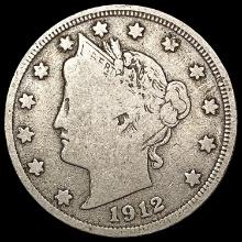 1912-S Liberty Victory Nickel NICELY CIRCULATED