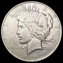 1927-D Silver Peace Dollar NEARLY UNCIRCULATED