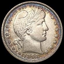 1898 Barber Quarter CHOICE AU