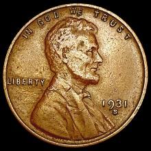 1931-S Wheat Cent CLOSELY UNCIRCULATED