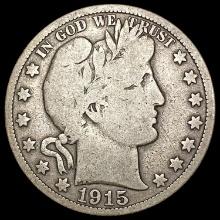 1915 Barber Half Dollar NICELY CIRCULATED