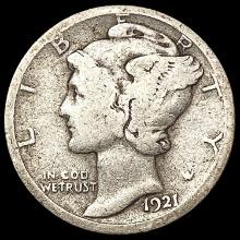 1921 Mercury Dime NICELY CIRCULATED