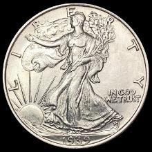 1939 Walking Liberty Half Dollar UNCIRCULATED