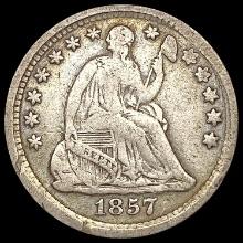 1857 Seated Liberty Half Dime LIGHTLY CIRCULATED