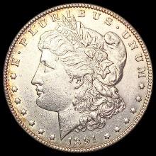 1891-CC Morgan Silver Dollar CHOICE AU