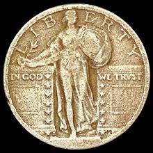 1923-S Standing Liberty Quarter NICELY CIRCULATED