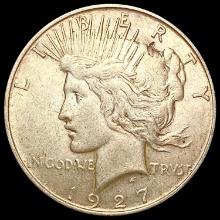 1927-D Silver Peace Dollar CHOICE AU