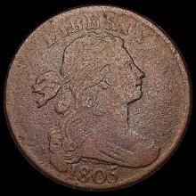 1805 Draped Bust Large Cent NICELY CIRCULATED