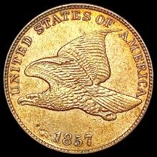 1857 Flying Eagle Cent UNCIRCULATED