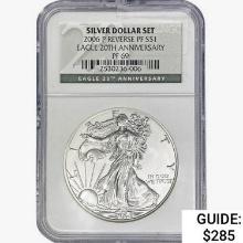 2006 P Silver Eagle NGC PF69 REV PF