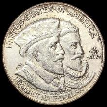 1924 Huguenot Half Dollar CLOSELY UNCIRCULATED