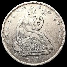 1859-O Seated Liberty Half Dollar CLOSELY UNCIRCUL