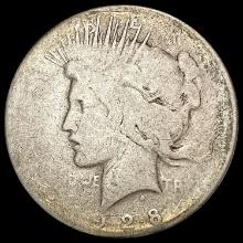 1928 Silver Peace Dollar NICELY CIRCULATED