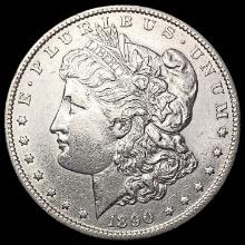 1890-S Morgan Silver Dollar CHOICE AU