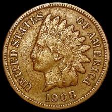 1908-S Indian Head Cent NEARLY UNCIRCULATED