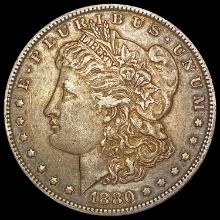 1880-O Morgan Silver Dollar NEARLY UNCIRCULATED