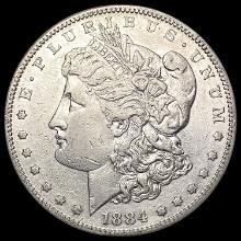 1884-S Morgan Silver Dollar CLOSELY UNCIRCULATED