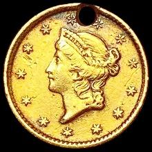 1854 Rare Gold Dollar HIGH GRADE