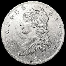 1834 Capped Bust Half Dollar ABOUT UNCIRCULATED